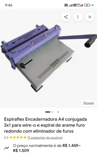 Encadernadora espiral