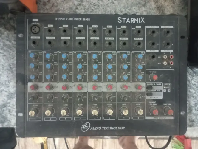 Mesa de som starmix s802t