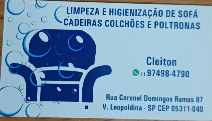 Higienização de Estofados