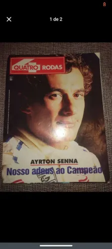 revista Ayrton senna para colecionador compre já