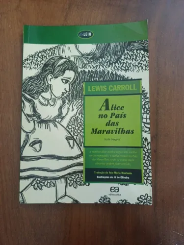 Livro Alice No País das Maravilhas Lewis Carrol
