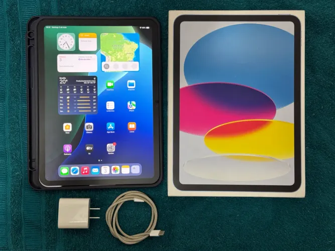 ipad a16 - 2025 com 30 ciclos de carga apenas 