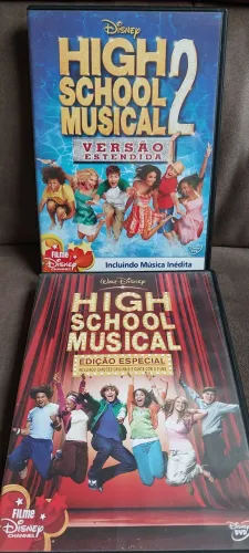 Kit DVDs High School Musical 1 e 2