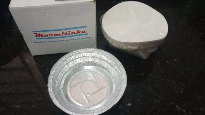 Quentinha de alumínio n8