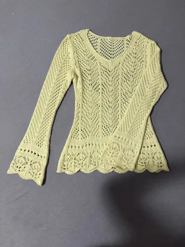 Blusa crochê