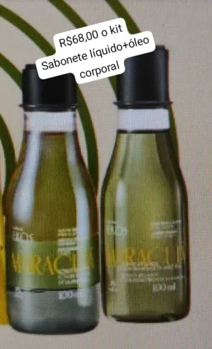 Vendo Sabonete líquido+óleo corporal maracujá Natura