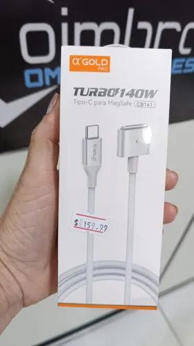 Cabo Adaptador Magnético USB C, Cabo de Carregamento USB C para Magsafe 3, 140w - Coimbra