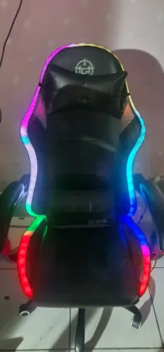 CADEIRA GAMER COM LED