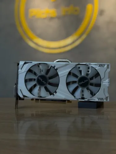 Placa de Vídeo Galax GeForce GTX 1060 EXOC White | 6GB GDDR5 | Edição Branca | 