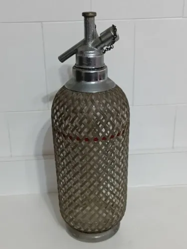 Garrafa sifão antiga