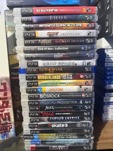 Lote de jogos completos ps3