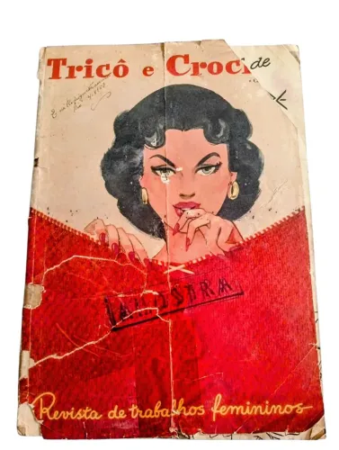 Revista tricô e crochê número 40 ano 1951
