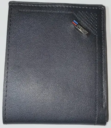 Carteira Couro Cor Preta Propriá Modelo Clássica Masculina Premium