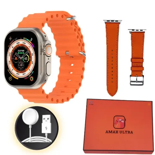 Smartwatch Amax Ultra Laranja (Novo original )