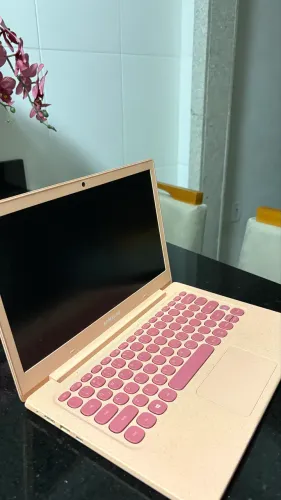 Notebook Samsung Flash F30 Rosa | Conservado e Ideal Para Estudos e Trabalho