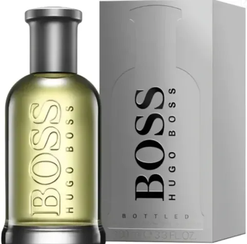 Perfume Hugo Boss Bottled EDT Masculino 100ml - Lacrado