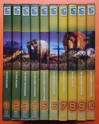 Dvd Coleção Animal Planet ao Extremo 1 ao 10