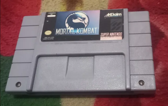 Cartucho mortal kombat 001 original