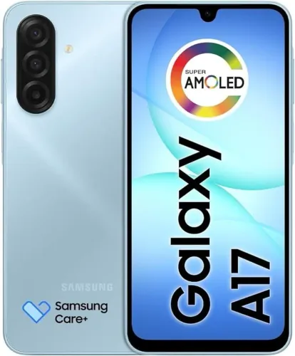 Galaxy A17 - 4G, 128GB, 4GB, 50MP Tela 6.7", IP54 - Azul