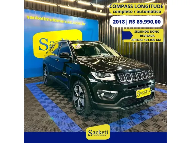 Jeep Compass Longitude 2.0 4X2 Flex 16V Aut. 2018