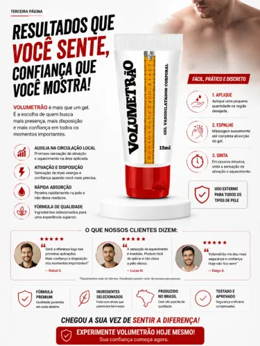 GEL VOLUMETRÃO