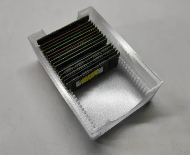 Suporte para guardar memórias de notebook (30 unidades)