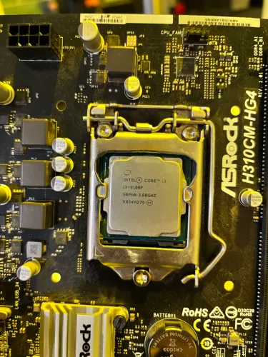 Kit placa mãe Intel 9 geração