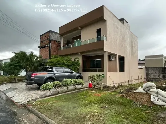 Casa tríplex Condomínio Tapajós Mobiliada 4 Quartos 3 suítes Energia solar 400m²/Financia