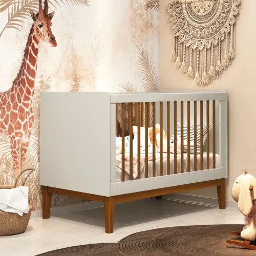 Berço Americano Noah Wood Pés Classic Reller