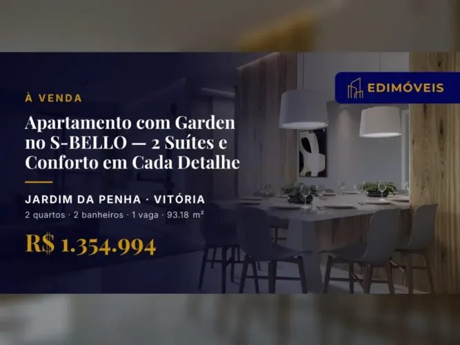 Oportunidade no Jardim da Penha: Apartamento 2 suítes em condomínio de alto padrão