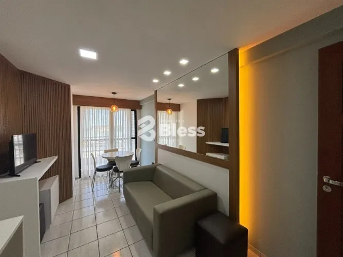 Apartamento totalmente mobiliado pronto para morar em ponta negra, natal - RN