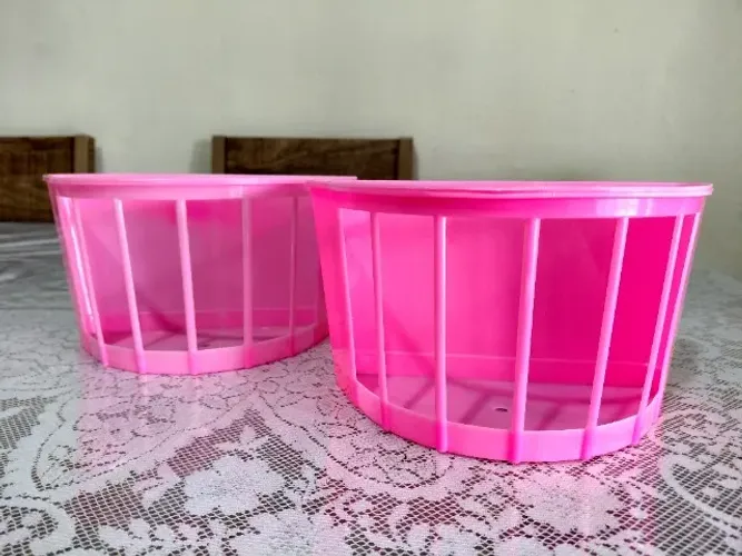 Cestinha Rosa para Bicicleta Infantil até Aro 16 - R$ 14,90 | Águas Claras | Viamão