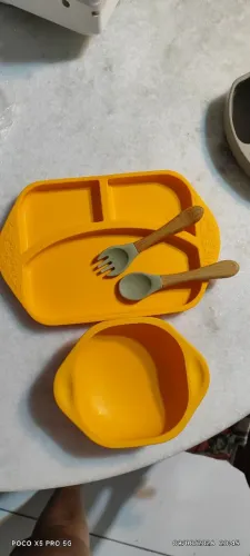 Pratinho infantil livres de BPA, ideal para bebês