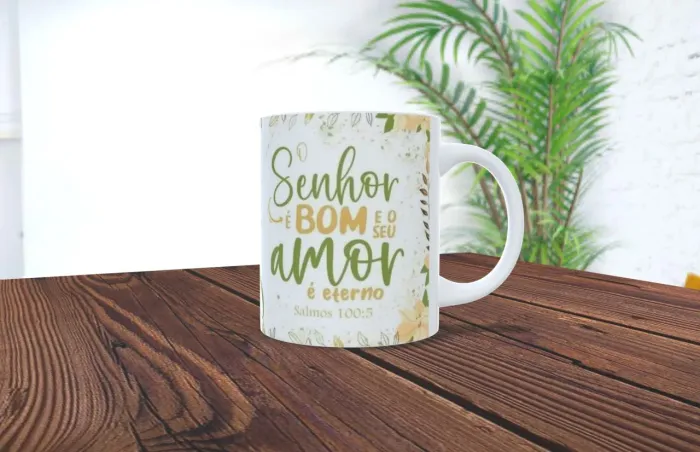 Caneca Personalizada Salmo 100:5