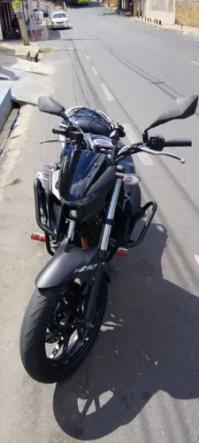 Fazer 250ano 2022 único dono cor preto com fosco chama no ZAP *82
