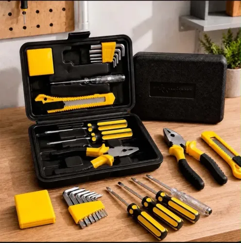 Kit de Ferramentas com Maleta - Chaves, Alicate e Acessórios