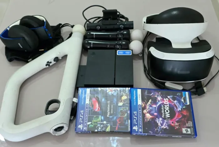 Conjunto PSVR com Aim Control