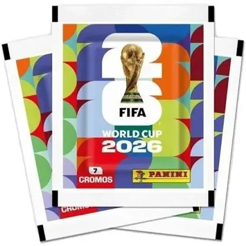 Pacote de Figurinhas do Album da Copa 2026 Originais Panini