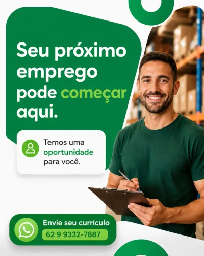 Vaga Emprego Estoquistas