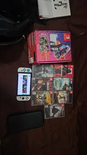 Nintendo switch OLED 60 GB bloqueado