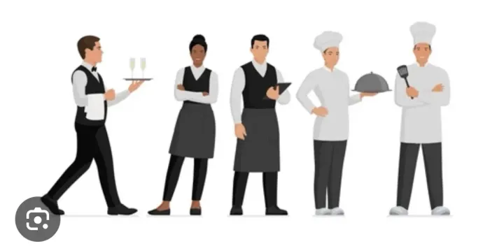 Freelancer em restaurante a la carte 