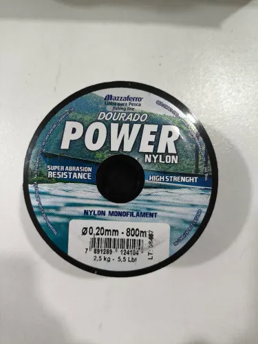 Linhas monofilamento 0,20mm Pesca Ultralight com 800, 100 e 2619 metros