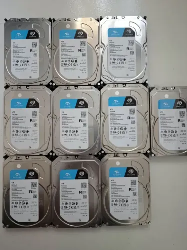 10 hds 4tb seagate skyhawk cftv dvr nvr cpu