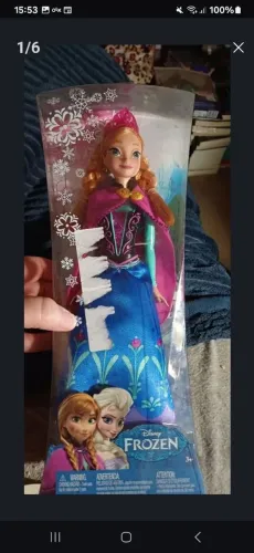 Boneca Disney Princesa Anna