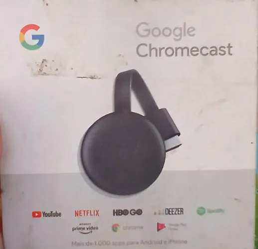 Google Chromecast (3ª Geração) - Funcionando Perfeitamente