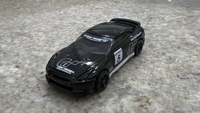Hot Wheels Gran Turismo 2009 Nissan GT-R R35 5/5 black