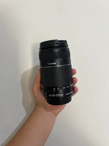 Lente Canon 55-250mm