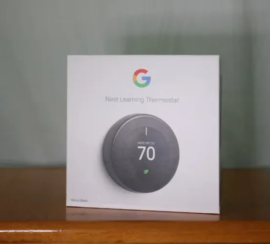 Termostato Inteligente Programável para Casa Google- Novo nunca aberto