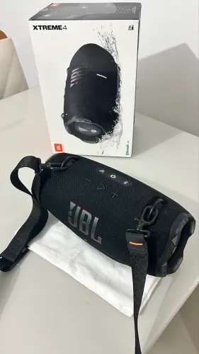 JBL EXTREME 4 com alça caixa e nota fiscal ! 6 meses de uso.