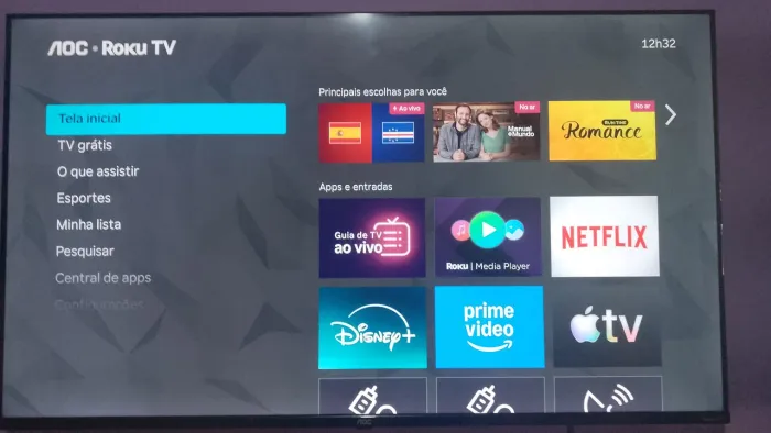 Vendo tv 50 polegadas smart nova